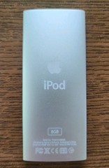 Apple iPod Nano 4th Generation 8GB – Silver- Retro iPod Tested and Working