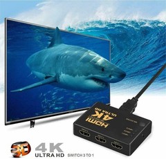 3-Port 3 in 1 Out Hdmi Switch Splitter Box