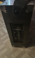 Bumpboxx Freestyle V3S Black Boombox AM/FM USB SD/MMC Line-In/Out