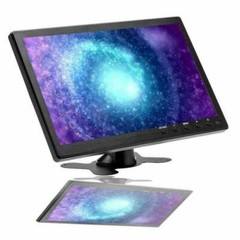 1080P 10.1″ LCD CCTV Monitor PC Screen AV RCA VGA HDMI Display Video US Plug