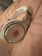 Beats by Dr. Dre Beats Pro Wired Over-Ear Headphones White/Red w/ Box
