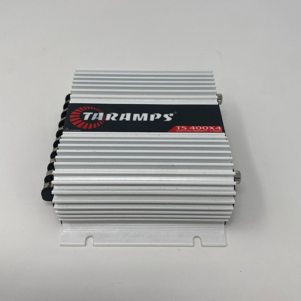 Taramps TS 400×4 V2 4-Channel Car Amp 400W RMS Silver/Black Small