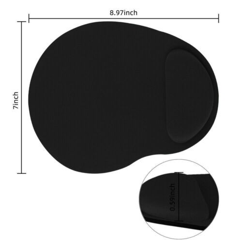 Comfort Wrist Gel Rest Support Mouse Mat Mice Pad Computer PC Laptop Soft Gaming