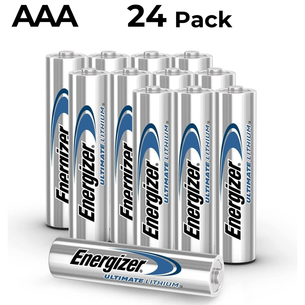 Energizer Ultimate Lithium AAA Batteries 24 Pack – Expire 2050 – NEW Bulk OEM