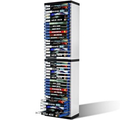 VIDEO GAME STORAGE TOWER ORGANIZER FOR PS5 PS4 PS3 NINTENDO SWITCH XBOX 36 DISCS
