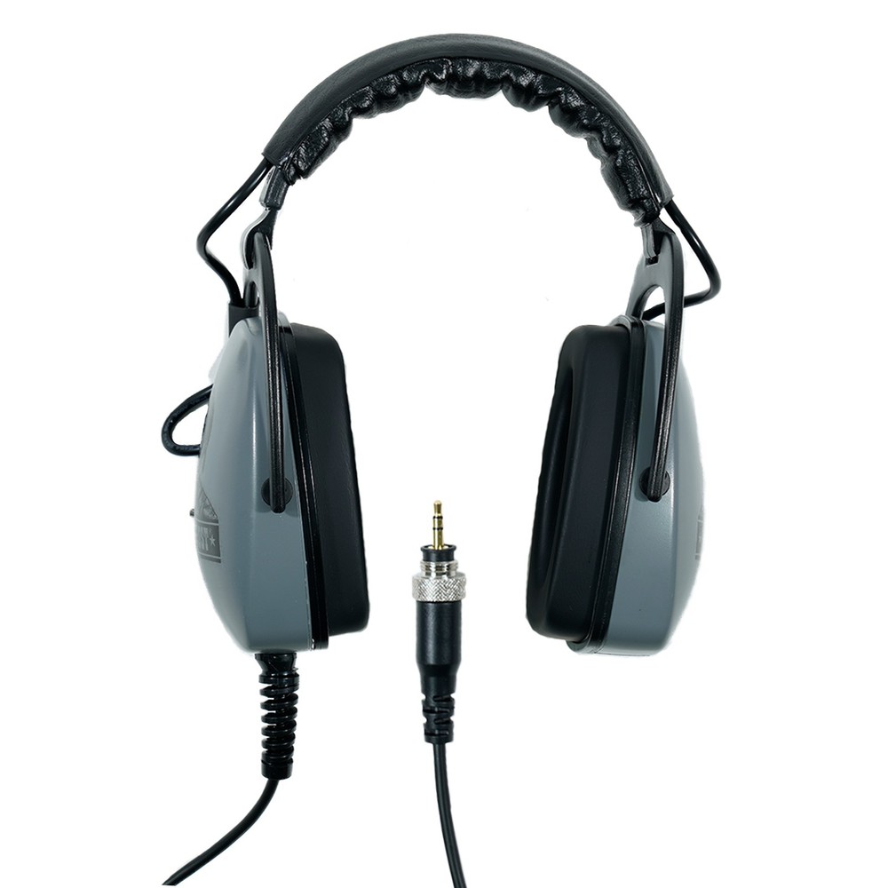 Detector Pro Gray Ghost Original Platinum Headphones 1/8″ Plug Equinox
