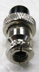 Vanco CBC5X CB Radio Microphone 5 Pin Female Panel Jack Replacement Chrome Kit