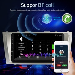 For Toyota Camry 2007-2011 Android 15 CarPlay Car Stereo BT 32GB Radio GPS Navi