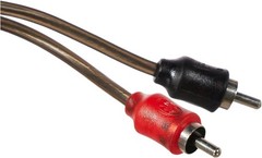 Stinger SI123 1000 Series 3′ RCA Shielded Coaxial Audio Cable 2-Channel
