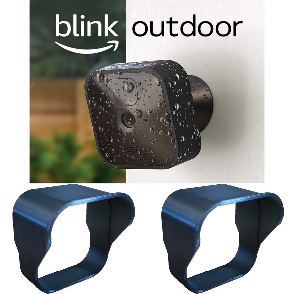 Blink Outdoor Camera 3rd Gen Rain Canopy Hood 2 Pack. CAMERA NOT INCLUDED