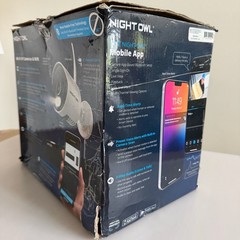 Night Owl 10-Channel 4K Wi-Fi NVR with 1TB Hard Drive and 4 IP Cameras Wi-Fi 108