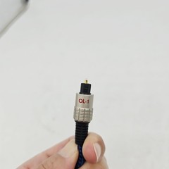 Audioquest Cinemaquest OptiLink 1 OL-1 Fiber Optic Cable 1M Meter No Box