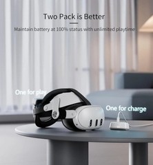 20W Fast Charging Battery Strap for Quest 3