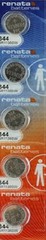 5 Renata 344 SR1136SW SR1136 V344 SR42 GP344 0% MERCURY Batteries