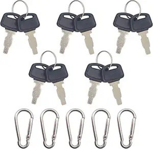 Generator Key Replacement for 420 cc 13hp Size: 10 x Generator Key Replacement