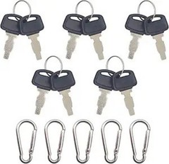 Generator Key Replacement for 420 cc 13hp Size: 10 x Generator Key Replacement