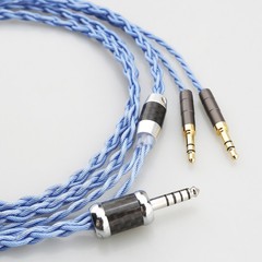 7N Silver Plated Copper headphone cable For Hifiman Arya/Sundara/Ananda
