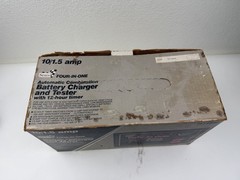 Vintage Sears Four In One Battery Charger Tester 1.5 10 Amp 6 12 Volt – Tested!