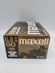 Maxell XLII-S 90 High Bias Type II Blank Audio Cassette Tapes 10 PACK Sealed NOS