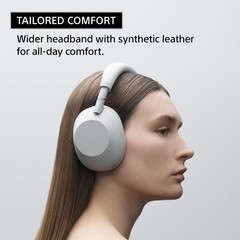 Sony WH-1000XM6 Best Wireless Noise Canceling Headphones | Platinum Silver