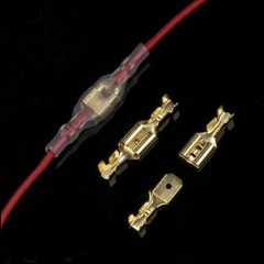 315Pcs Insulated Brass Spade Crimp Connectors Electrical Wire Terminals Kit Set