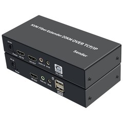 1920X1080P @60Hz HDMI KVM Fiber Extender over SC Fiber Optical Cable to 20Km B