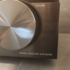 Sony STR-DH190 Black Stereo Receiver Bluetooth *Tested* 200 Watts Phono & Aux In