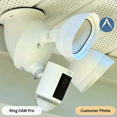 60-deg Soffit Mount for Floodlight Cameras – Ring Pro/Plus, Blink, Wyze & more