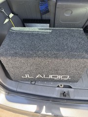 JL Audio HO110-W6v3 Enclosed Ported Wedge with 10in Subwoofe W6 V3 Box Only