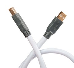 Supra USB 2.0 A-B 0.7-meter (2.3 feet) WHAT HI FI 5-STAR RATED Made In Sweden !