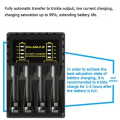 Intelligent Battery Charger 4Slot For AA&AAA NI-CD/MH Rechargeable Batteries Lot