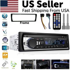 Bluetooth Car Stereo Audio In-Dash FM Aux Input Receiver SD USB MP3 Radio Player