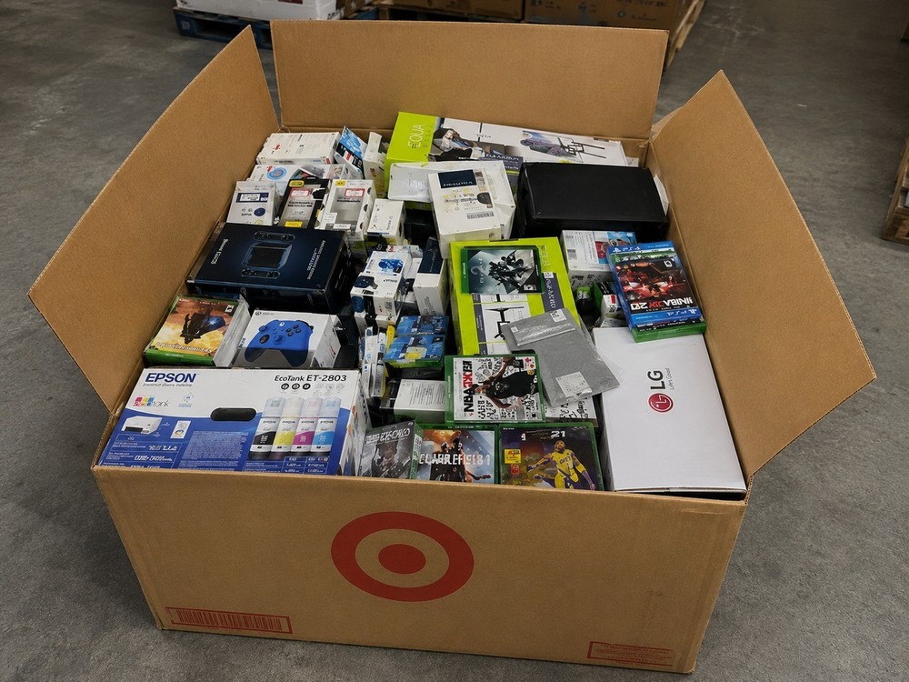 Target Bulk Retail Merchandise Box – Overstock Product Selection