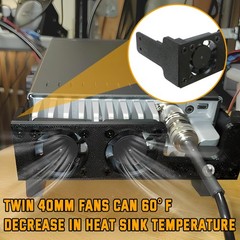 CB Radio Transceiver Cooling Fan Kit For AnyTone AT-6666 /PRO Radioddity QT-80