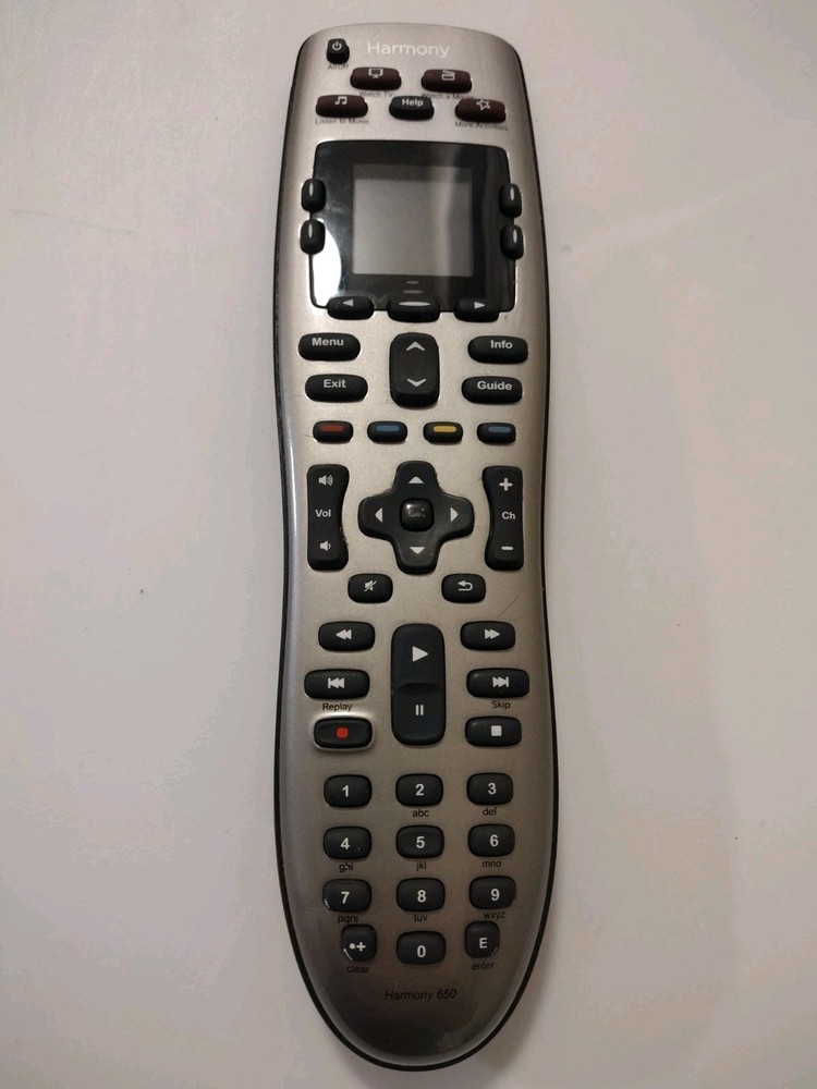 Logitech Harmony 650 Advanced Universal Remote Control – Tested Works
