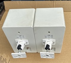 Pair Of Canton Plus D Speakers.Tested.Awesome Sound White Made in Germany