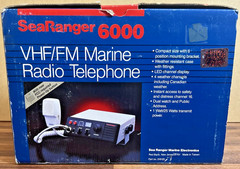 SeaRanger 6000 VHF/FM Marine Radio Telephone NEW RARE Boat Marine Radio in Box