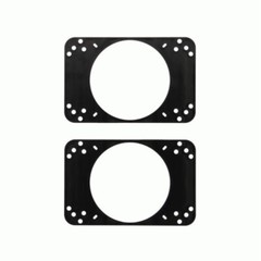 Metra 82-4602 4 x 6″ to 4″ Universal Speaker Adapter Mounting Brackets (Pair)