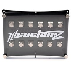 ILL Customz 6 Spot ANL Fuse Block Heavy Duty Fused Distribution Block