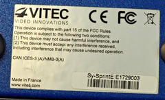 Vitec MGW Sprint ENC Sub One-Frame IPTV MPEG-4 H.264 HD Codec Encoder & Decoder