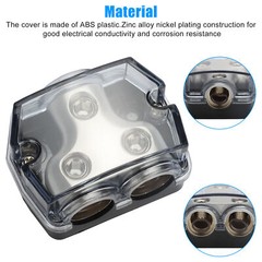 Durable Zinc Alloy Construction Distribution Block for Electrical Equipment