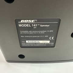 Bose Model 141 Bookshelf Speaker Single Full Range 10-80W 4-8Ω Tested Working