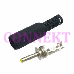 10 pcs 0.7mm x 2.5mm Male DC Power Plug Socket Jack Connector Adapter