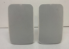 (2) Sonance Mariner 64 2-Way Outdoor/Weather Resistant Speakers White GREAT