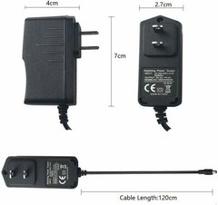 5V 2A AC Adapter to DC 5-volt 2000mA Power Supply Charger Cord 3.5/1.35mm plug