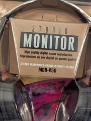 Sony Studio Monitor MDR-V50 Headphones New Package Free Shipping