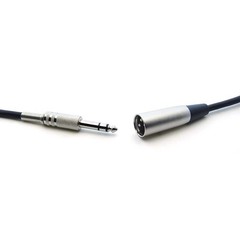 15 Pack of 15Ft XLR 3P Male to 1/4″ TRS (Balanced Audio) Microphone Cable