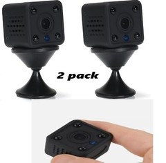 2 x Wi-Fi Smart Camera Full HD 1080p Motion Detector/Spay camera/Mini /Charge