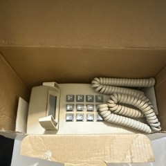 Premier 2554 Corded Wall Mount Telephone, Tone Dialing, HAC, Beige