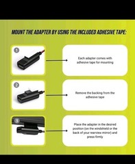 Dongar Dashcam Power Adapter (14-pin Type A) for Toyota Vehicles. Compatible …